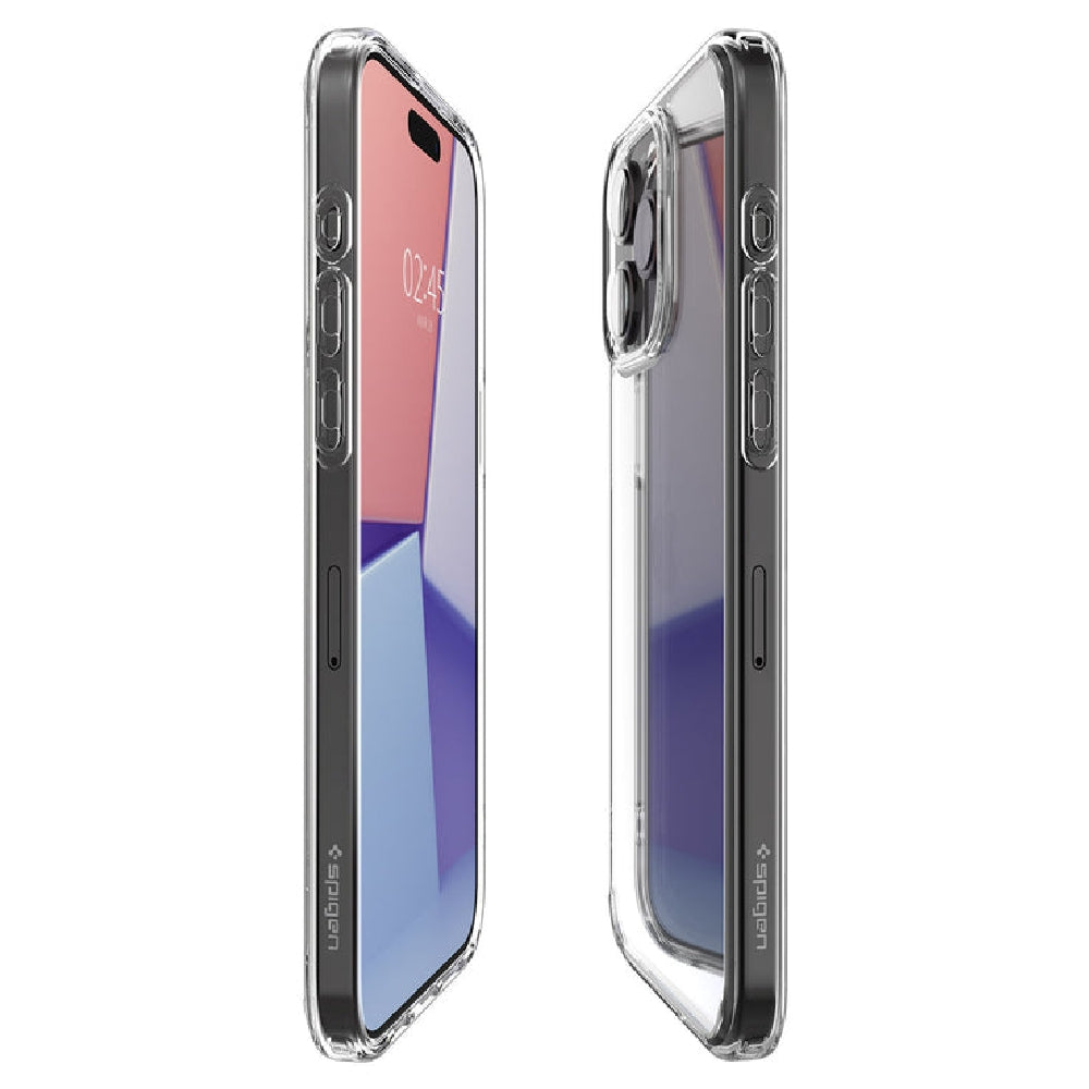 Spigen Crystal Hybrid Case For Apple iPhone 15 Pro Max Clear