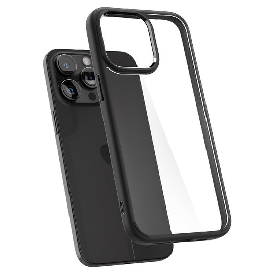 Spigen Crystal Hybrid Case for Apple iPhone 15 Pro Max Matte Black
