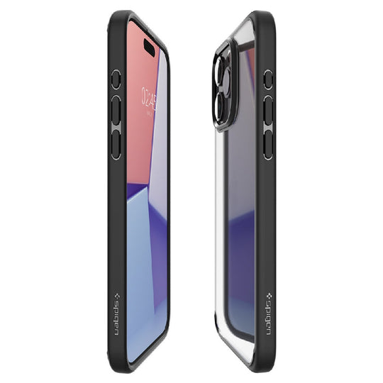 Spigen Crystal Hybrid Case for Apple iPhone 15 Pro Max Matte Black