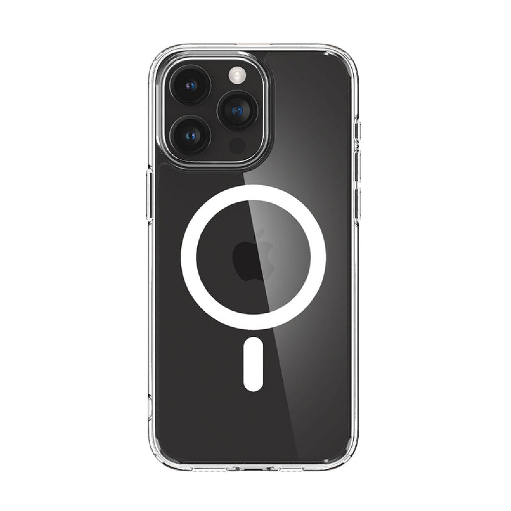 SPIGEN Crystal Hybrid MagFit Case Cover for Apple iPhone 15 Pro Max White