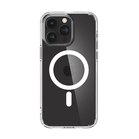 SPIGEN Crystal Hybrid MagFit Case Cover for Apple iPhone 15 Pro Max White