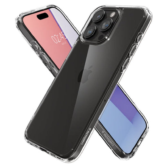 Spigen Crystal Hybrid Case For Apple iPhone 15 Pro Clear