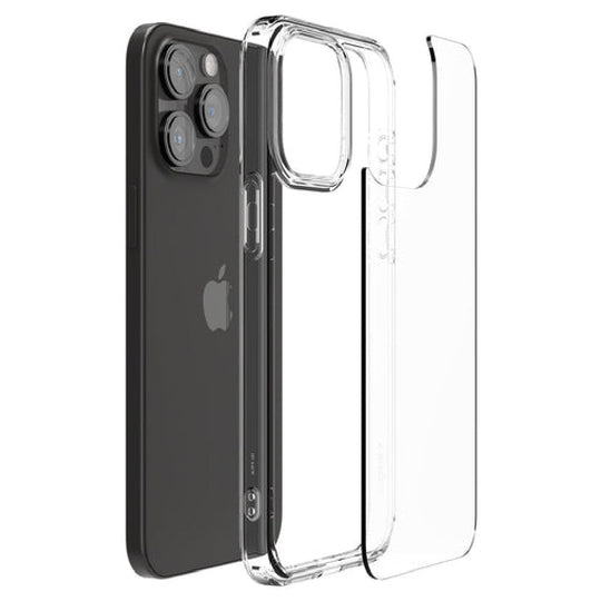 Spigen Crystal Hybrid Case For Apple iPhone 15 Pro Clear