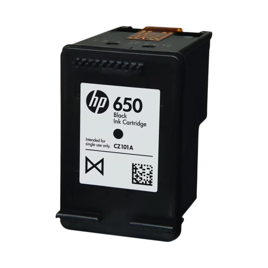 HP 650 Original Ink Advantage Cartridge, Black