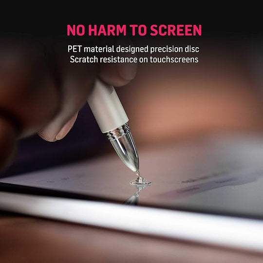 Adonit Jot Pro 4.0 Silver Fine Point Capacitive Stylus Pen for All Touchscreens