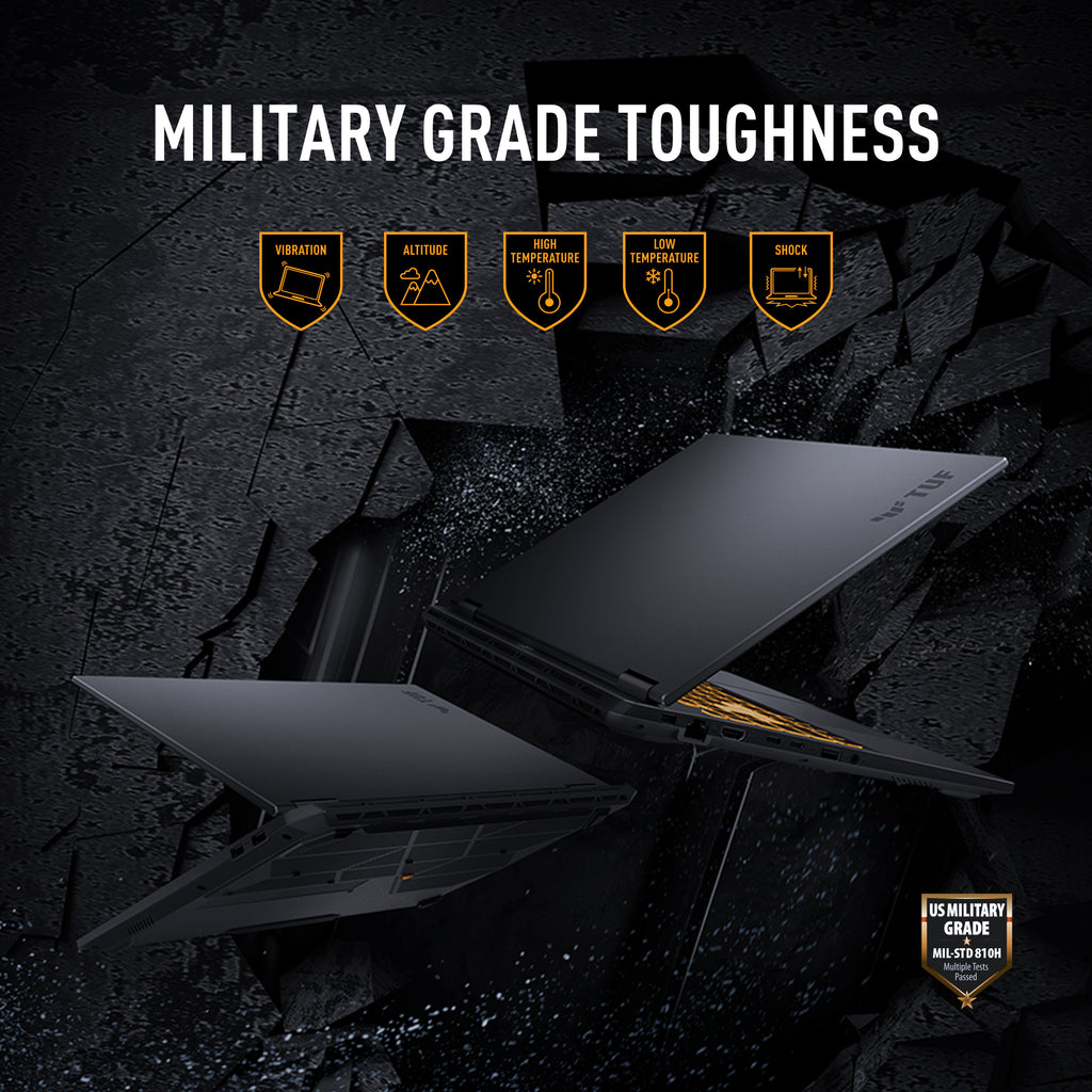 Asus TUF F16 Gaming Laptop Intel Core i7-14650HX, 16GB RAM, 1TB SSD, 8GB NVIDIA GeForce RTX 5050 Graphics, 16-inch display, Jaeger Gray, FX608JHR-RV001W