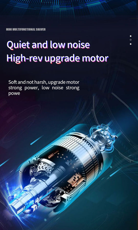 Mini Electric Shaver Model 2202 - Digital
