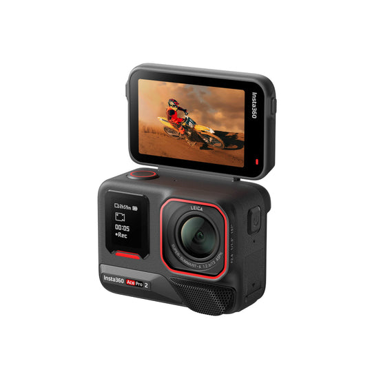 INSTA360 Ace Pro 2 Wide Angle Camera, Battery Bundle