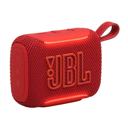 JBL Go 5 Portable Bluetooth Speaker – IP68, 10H Playtime, Red