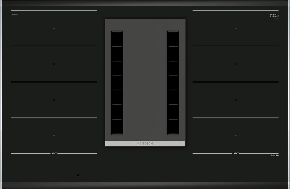 BOSCH Series 8 Induction Hob with Integrated Ventilation System 80cm, PXX875D34E