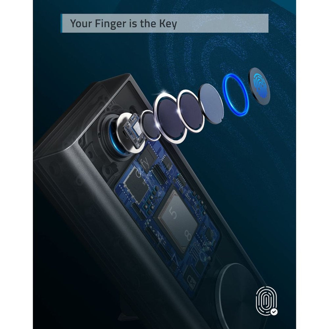 Anker eufy Security S230 Smart Wi-Fi Door Lock with Fingerprint Scanner & Touchscreen Keypad
