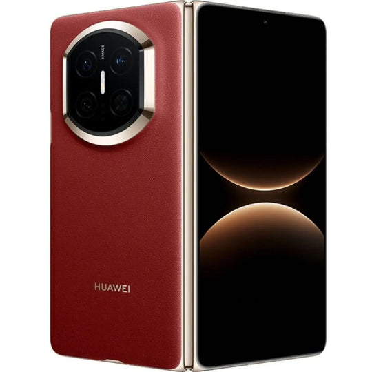 Huawei Mate X7 4G 16GB RAM, 512GB Storage, Dual SIM Foldable Smartphone, Arabic Red + Free Watch Fit 4 Pro