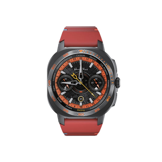 Smartix Premium Hybrid Smart Watch with 1.4 Inch Amoled Screen