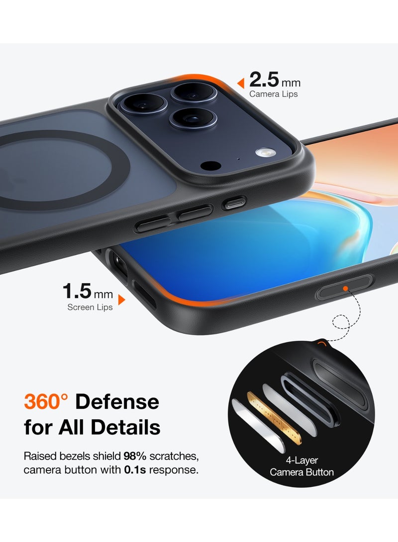 TORRAS Guardian Magnetic Case for iPhone 17 Pro Max - Black