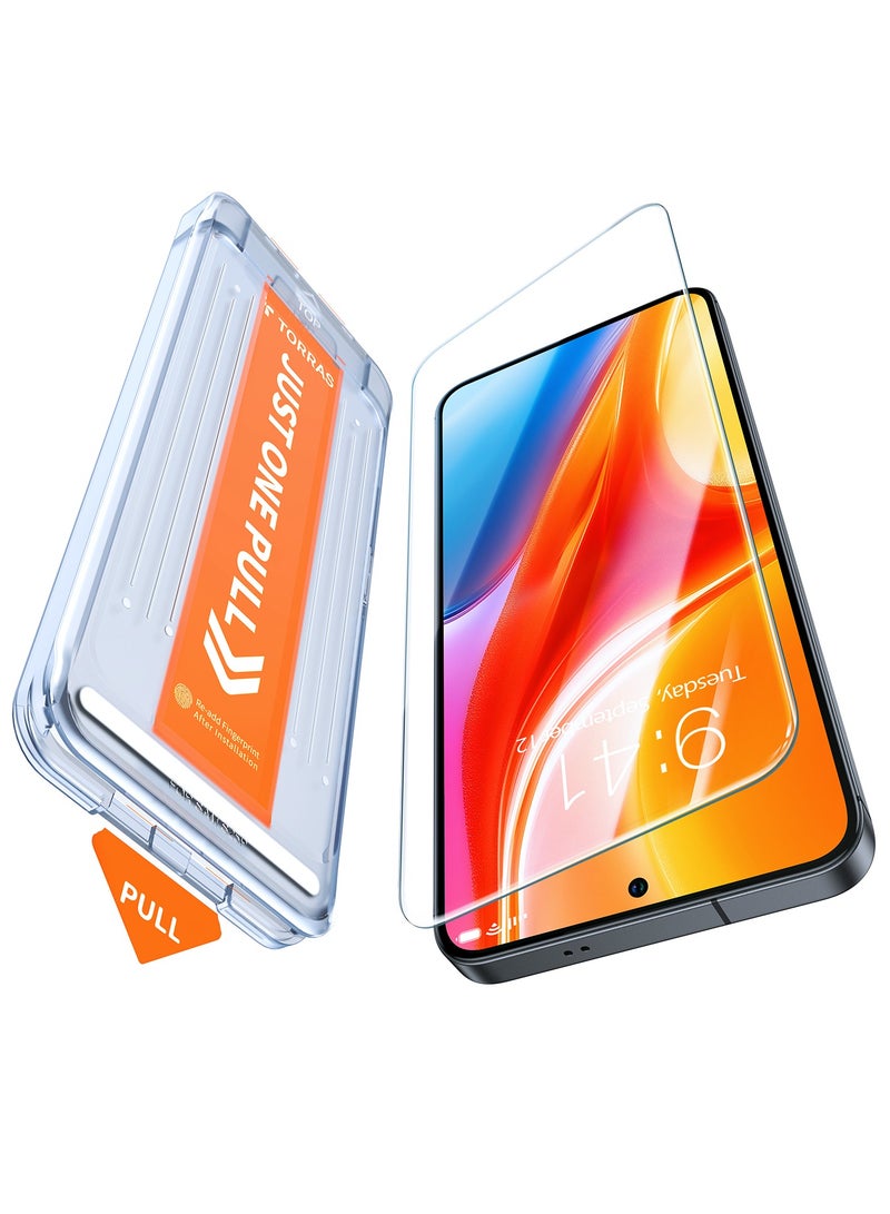 TORRAS Install Master Screen Protector for Samsung Galaxy S25 - Clear