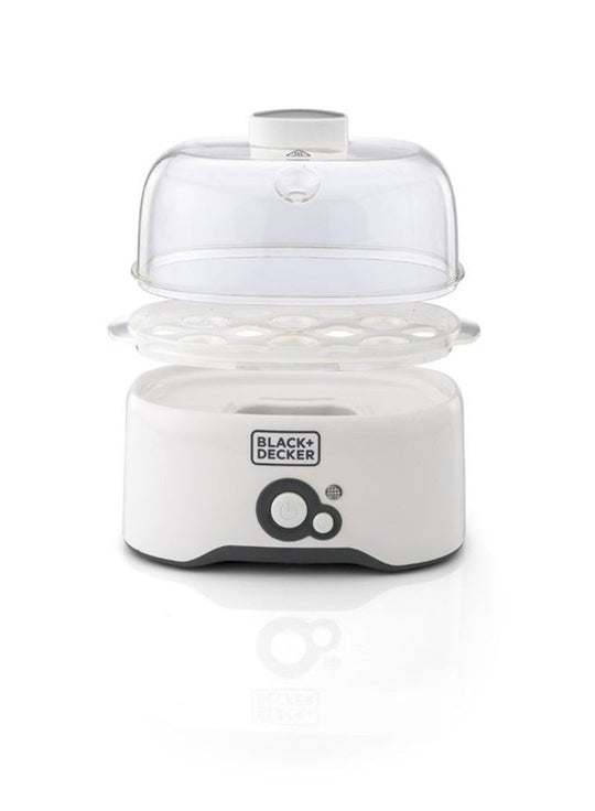 BLACK+DECKER EG200-B5 Egg Cooker 6-Egg 280W White