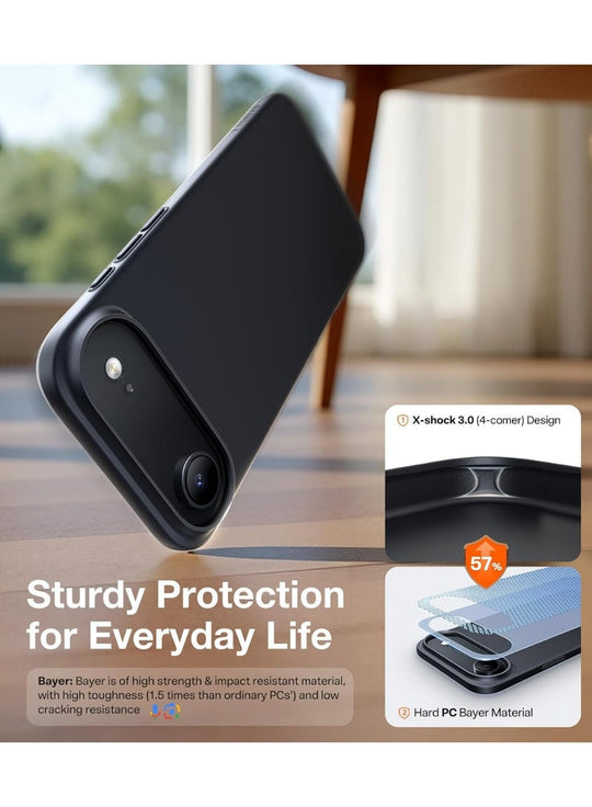TORRAS Slimfit Magnetic Case for iPhone 17 Air - Black