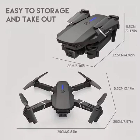 E99 Pro WIFI FPV 4k Drone