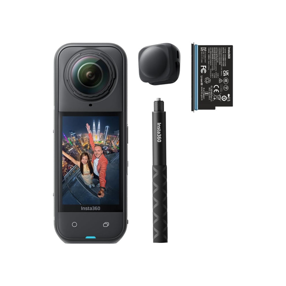 Insta360 X5 Action Camera with Starter Bundle Black I04CINSAAHAS