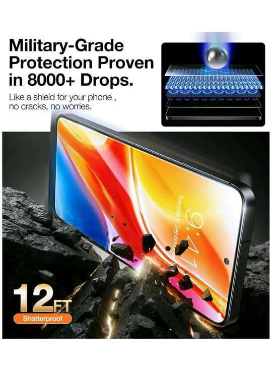 TORRAS Install Master Screen Protector for Samsung Galaxy S25 - Clear