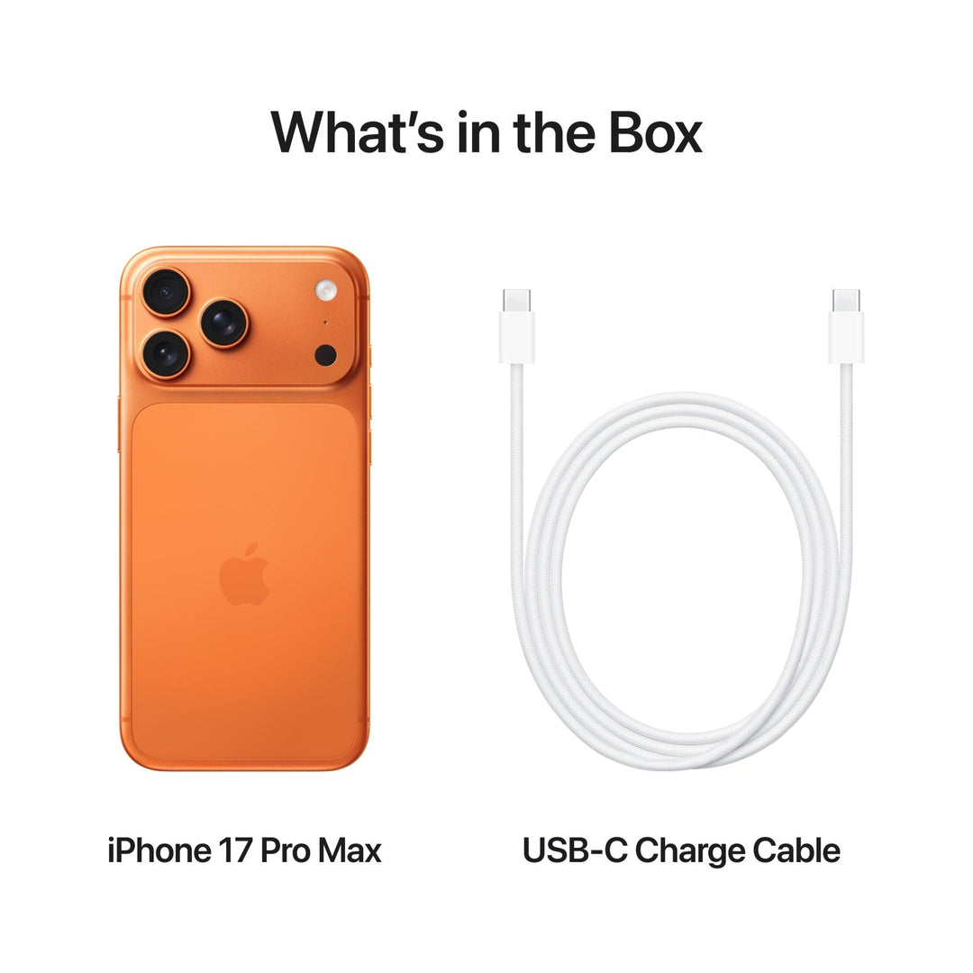 Apple iPhone 17 Pro Max 256GB Storage, Cosmic Orange - UAE Version