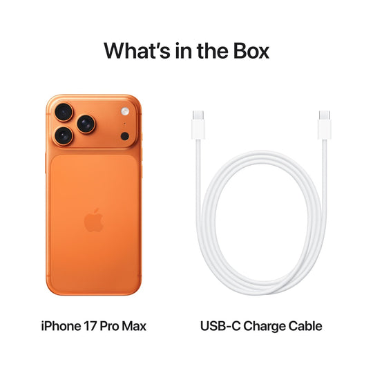 Apple iPhone 17 Pro Max 256GB Storage, Cosmic Orange - UAE Version