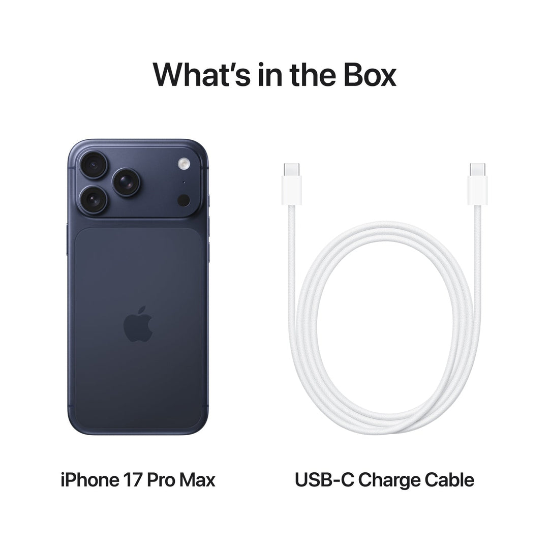 Apple iPhone 17 Pro Max 256GB Storage, Deep Blue - UAE Version
