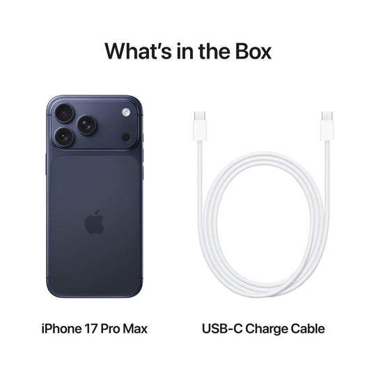Apple iPhone 17 Pro Max 256GB Storage, Deep Blue - UAE Version
