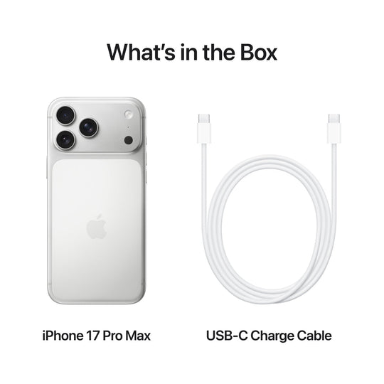 Apple iPhone 17 Pro Max 512GB Storage, Silver - UAE Version