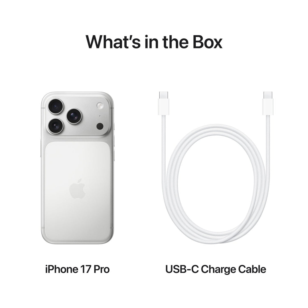 Apple iPhone 17 Pro 256GB Storage, Silver - UAE Version