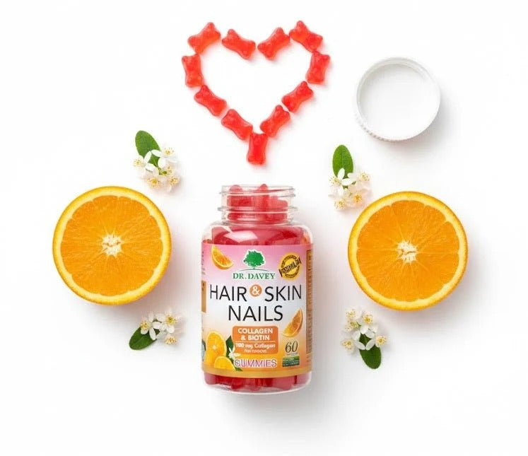 Hair & Skin Nails Collagen & Biotin Gummies