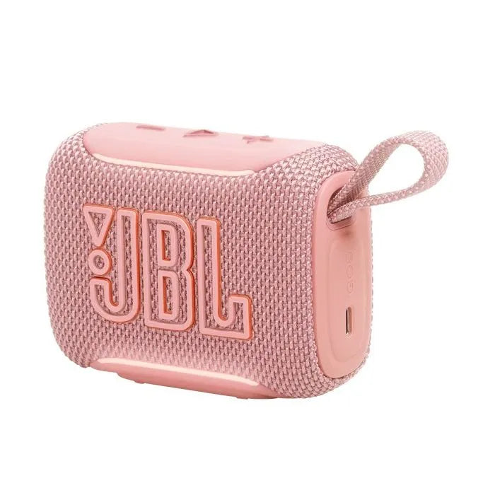 JBL Go 5 Portable Bluetooth Speaker – IP68, 10H Playtime, Pink
