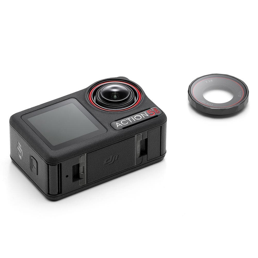 DJI ZA500-C1 Osmo Action 5 Pro Standard Combo Action Camera, Black