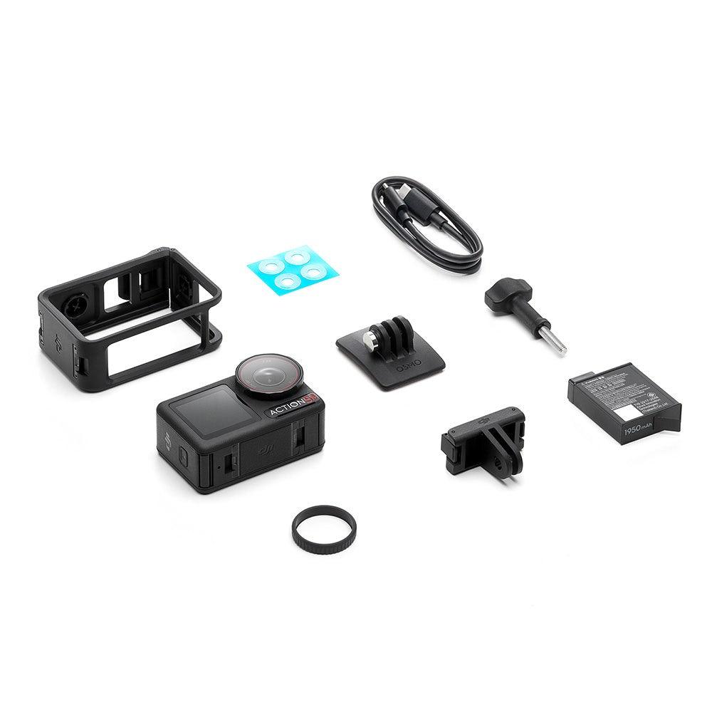 DJI ZA500-C1 Osmo Action 5 Pro Standard Combo Action Camera, Black