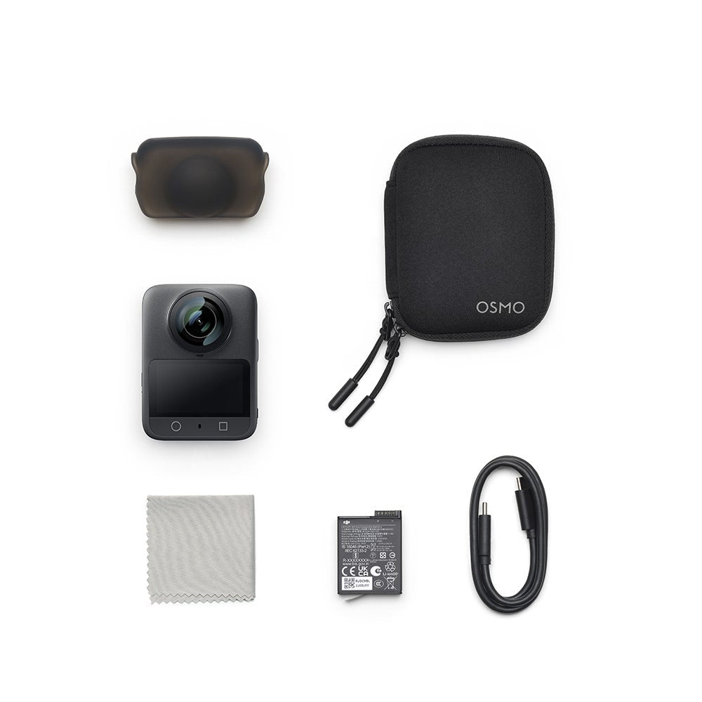 DJI Osmo 360 Standard Combo Action Camera, Black ZX100-C1