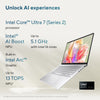Asus UX3405CA-PZ052W 14 Inch Laptop Intel Core Ultra 7 255H 16GB RAM 1TB SSD Blue