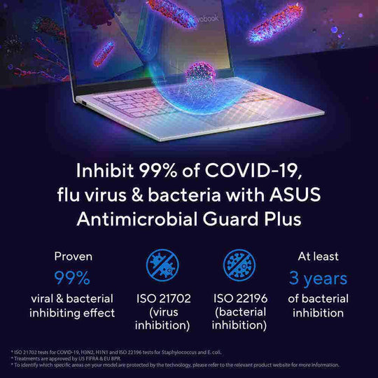 ASUS Vivobook X1404VA-NKI585WU  Laptop, Intel 13th Gen i5-1335U, 8GB RAM, 512GB SSD, Intel UHD, 14 Full HD, Windows 11 Home, Quiet Blue