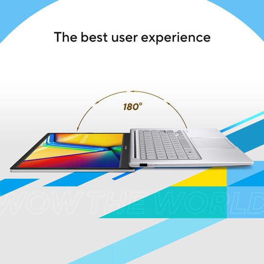 ASUS Vivobook X1404VA-NKI585WU  Laptop, Intel 13th Gen i5-1335U, 8GB RAM, 512GB SSD, Intel UHD, 14 Full HD, Windows 11 Home, Quiet Blue